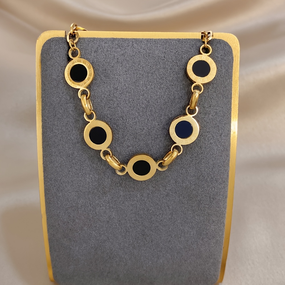 Unisex Retro Charm Adjustable Bracelet with Imitation Stone Beads