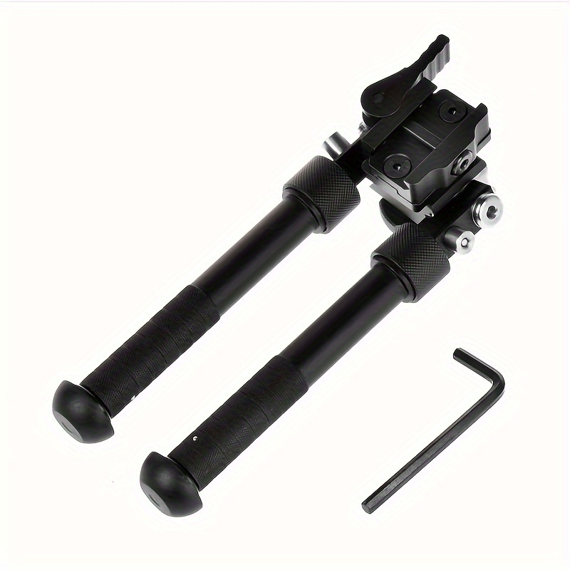 Adaptateur Bipied M-LOK Réglable 6-9 Pouces – Pour Fusil Chasse – Aluminium Noir