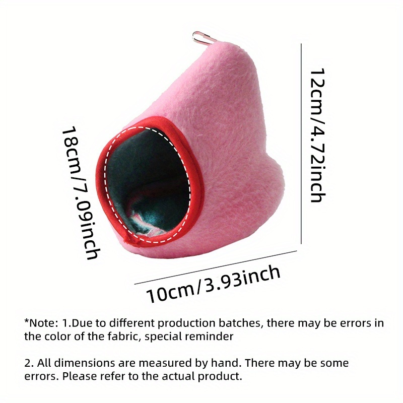 TEMU New Hamster Feeder, Home Cage For Hamsters, Hamster Hanging Nest, Hamster Hammock, Hamster Cage, Hamster Feeder, Hamster Cage Accessories,