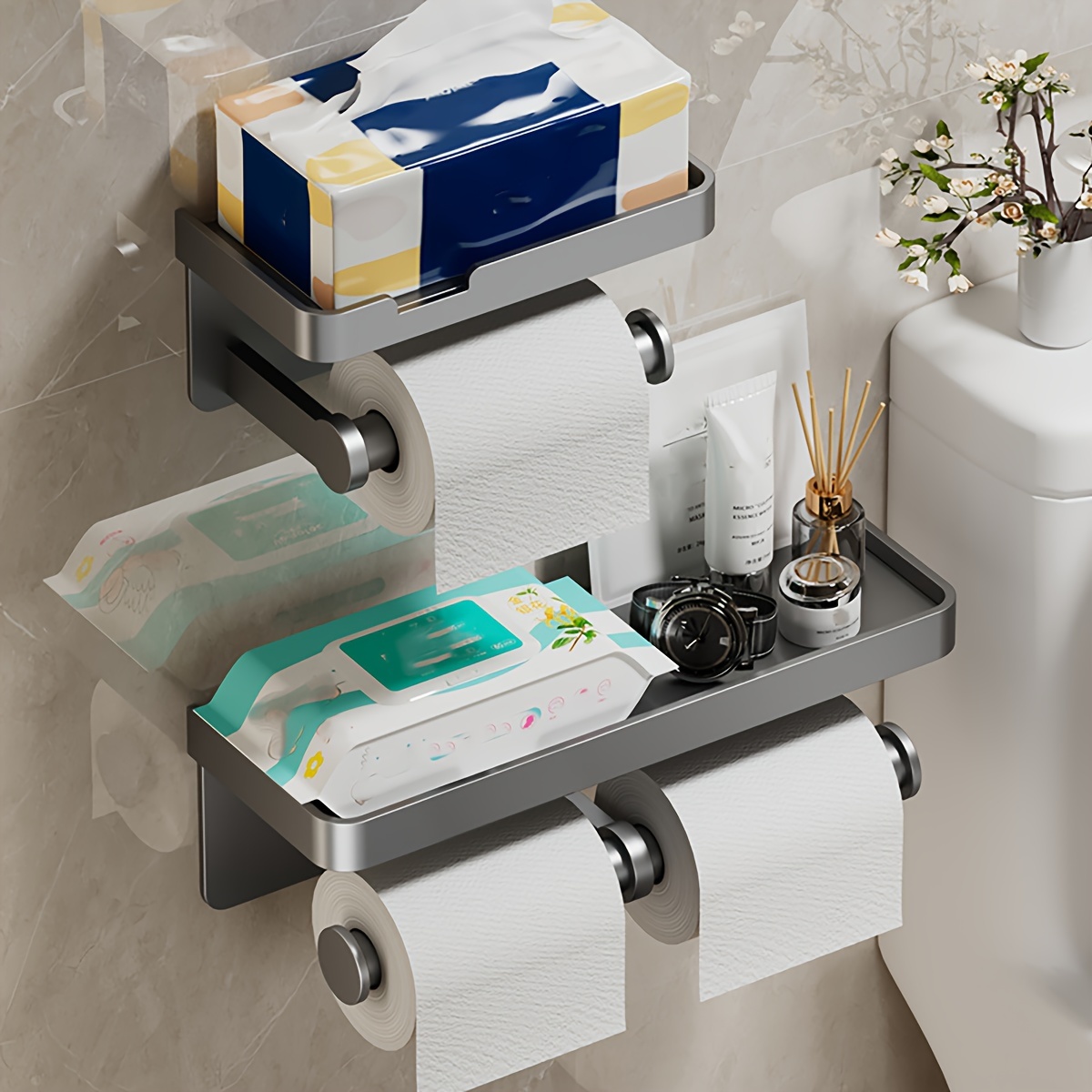 Toilet Paper Shelf - Temu Canada