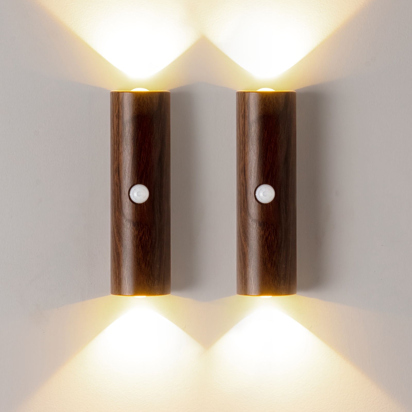 LED Wall Light with Motion Sensor and USB Charging