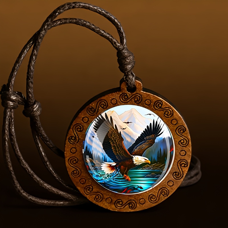 TEMU Collier en bois des effleurant , un simple de style vintage pour et . Un accessoire minimaliste et élégant pour un usage , adapté à toutes
