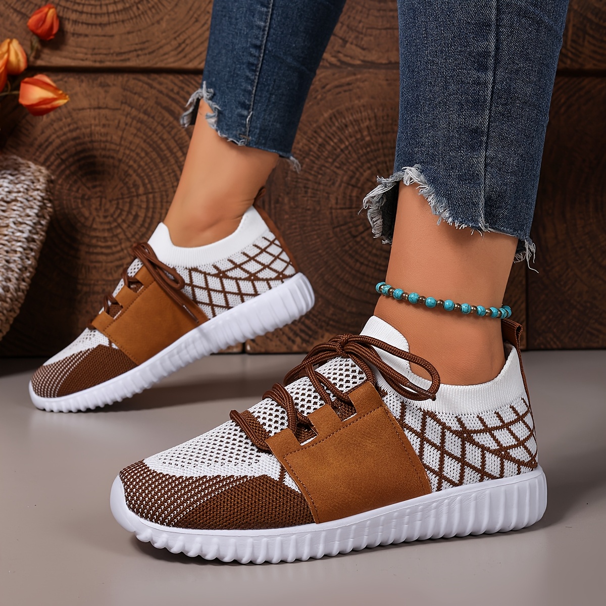 TEMU Women's Fashion Comfortable Wide-toe Casual Shoes, Women Shoes, Sneakers