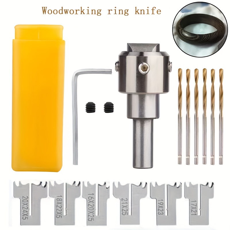 

Steel Woodworking Router Bit Set - 1pc, , Center Cutting Tool Milling & , Finger Joint Cutter With Safety Design