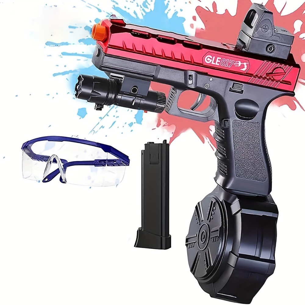 Gel Blasting Toy Gun Series, Electrical And Manual Gel Blasting, Various Styles, High -performance Gel Shells, Manual And Automatic Dual Mode, Suitable for Festival Gifts, No Bullets
