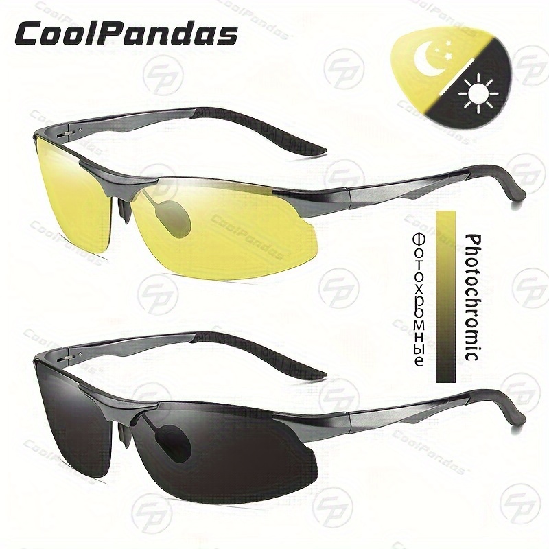 Fashion Aluminum Magnesium Frame Men Sunglasses Polarized Sports Driving  Glasses @ Best Price Online