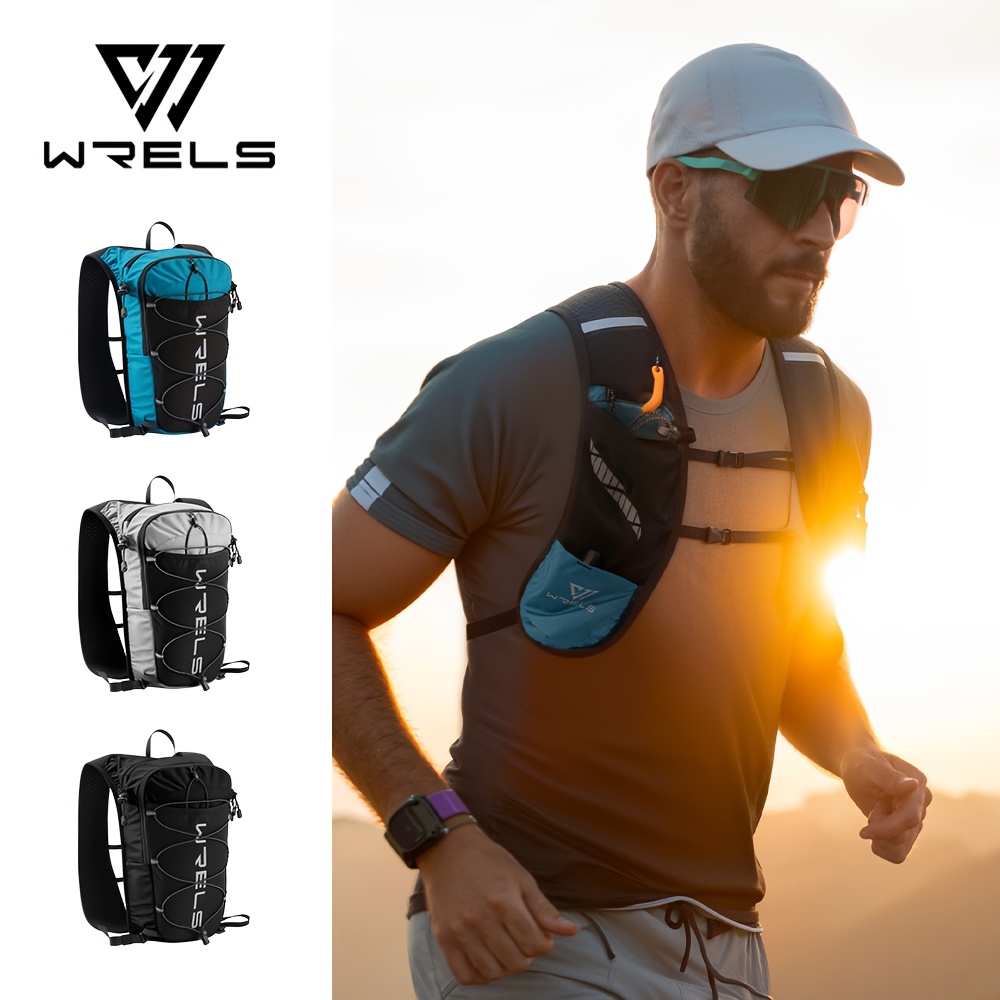 1pc   8l running water bag backpack vest lightweight nylon non large space for hydration ideal for hiking cross country running marathon perfect gift for men and women running gear   adjustable strap 0