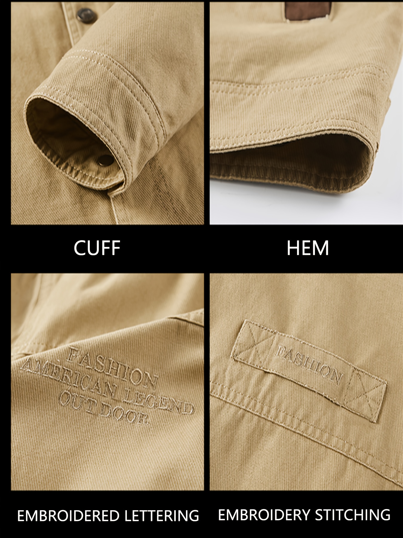 Men's Casual Jacket - 100% Polyester, High-Quality Recommended Jacket, New Spring/Autumn Style Versatile Casual Outerwear for Middle-Aged Men, Lapel Dad Jacket, Suitable for Daily Commute, Outdoor Activities, Fishing, Three Colors Available