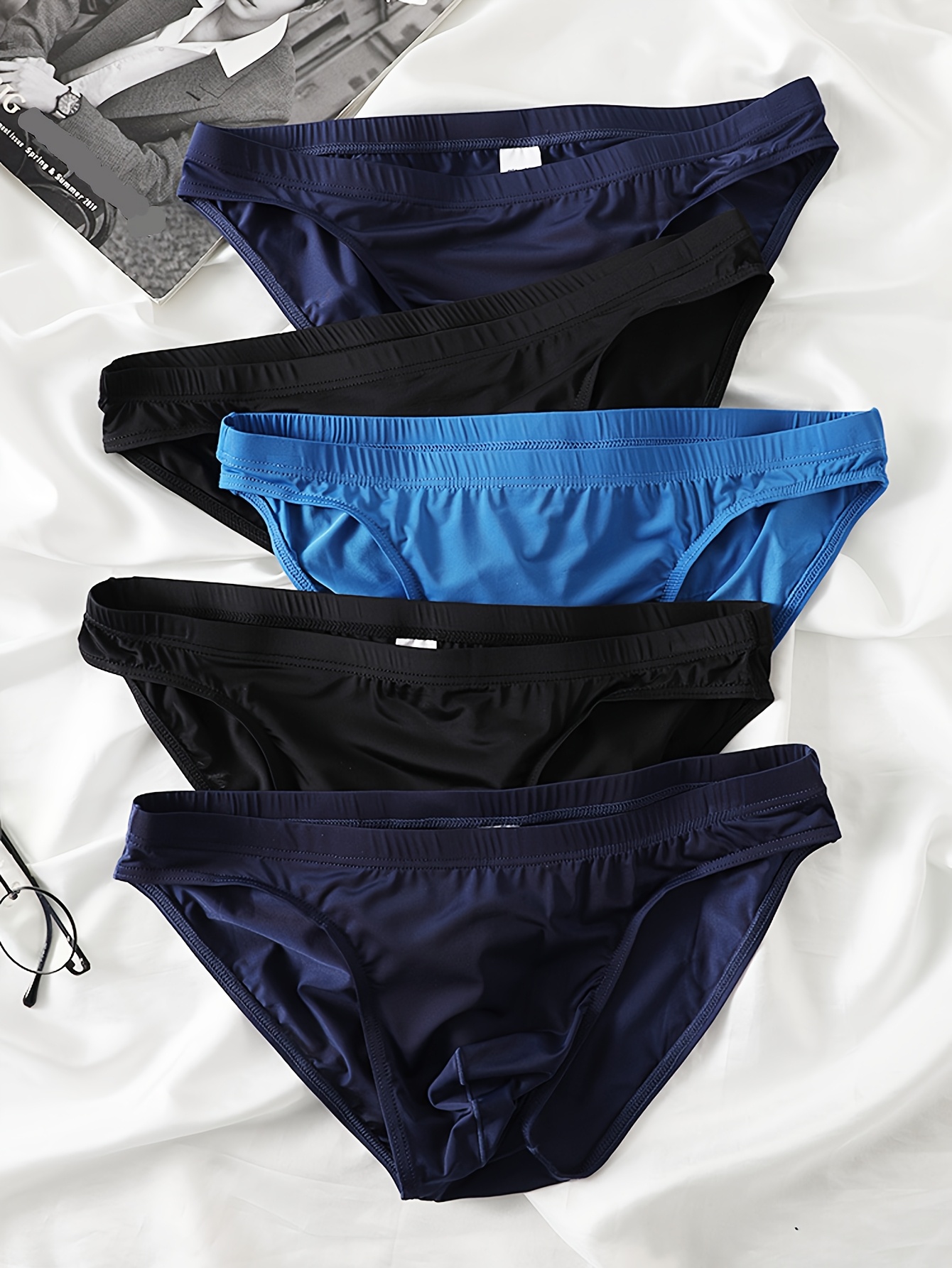 Modal Plain Men Underwear Brief, Type: Briefs At ₹ 209/piece In Surat - Foto 6