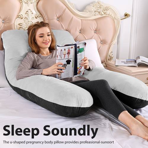 2025 shaped pillow sleep pillow companion pillow full body pillow maternity pillow pets comfortable body pillow for sleeping back belly support christmas halloween thanksgiving day gift for expectant mothers