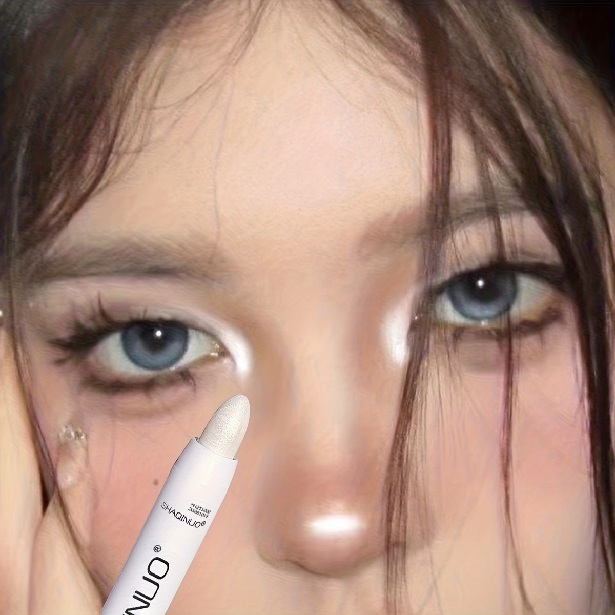 sparkling eye highlighter long lasting brightening eye corner eyeshadow pen   glitter shimmering eyelid under crease pen eye cosmetics for music festival