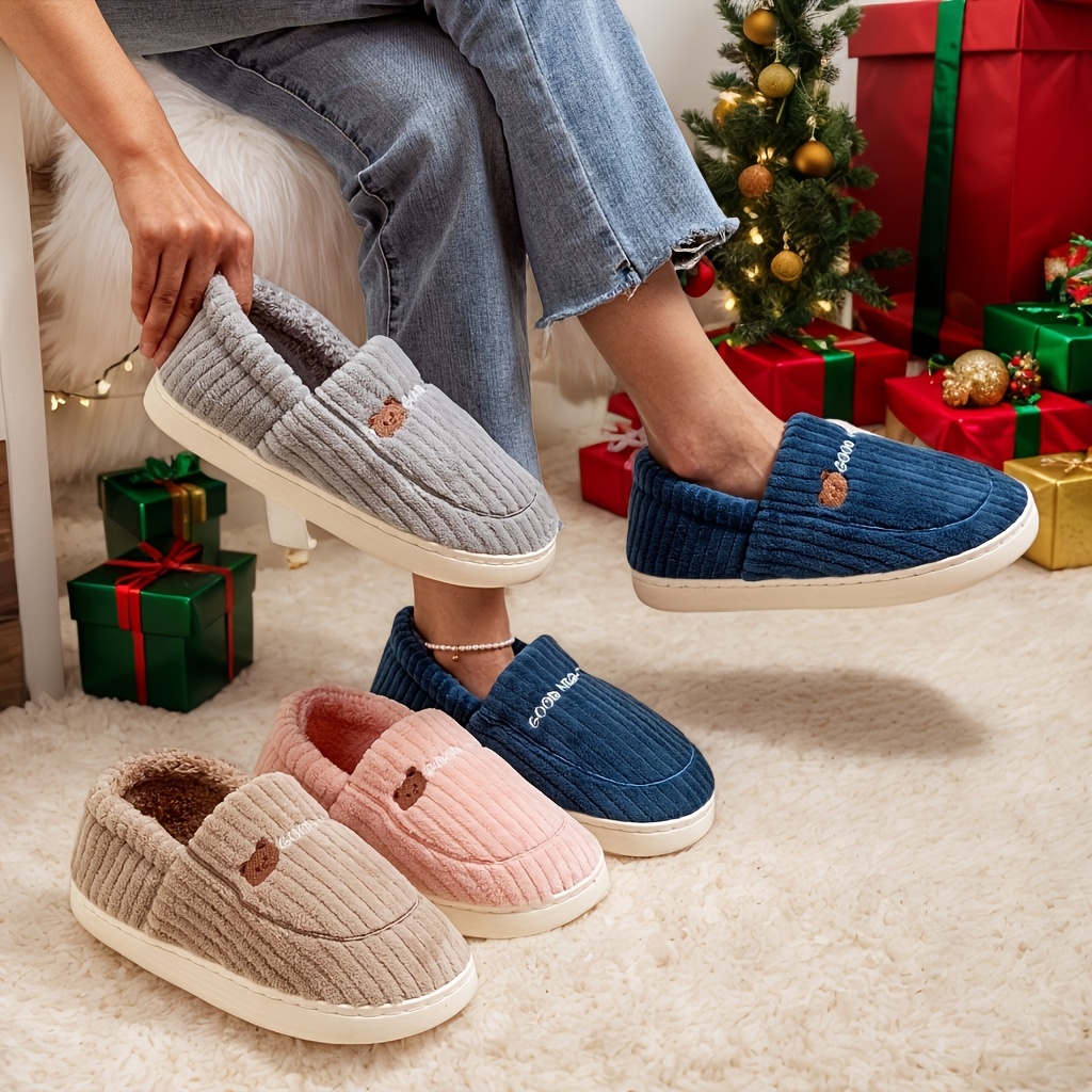 Zapatos Antideslizantes Zapatillas Casa Hombre Calientes Compra