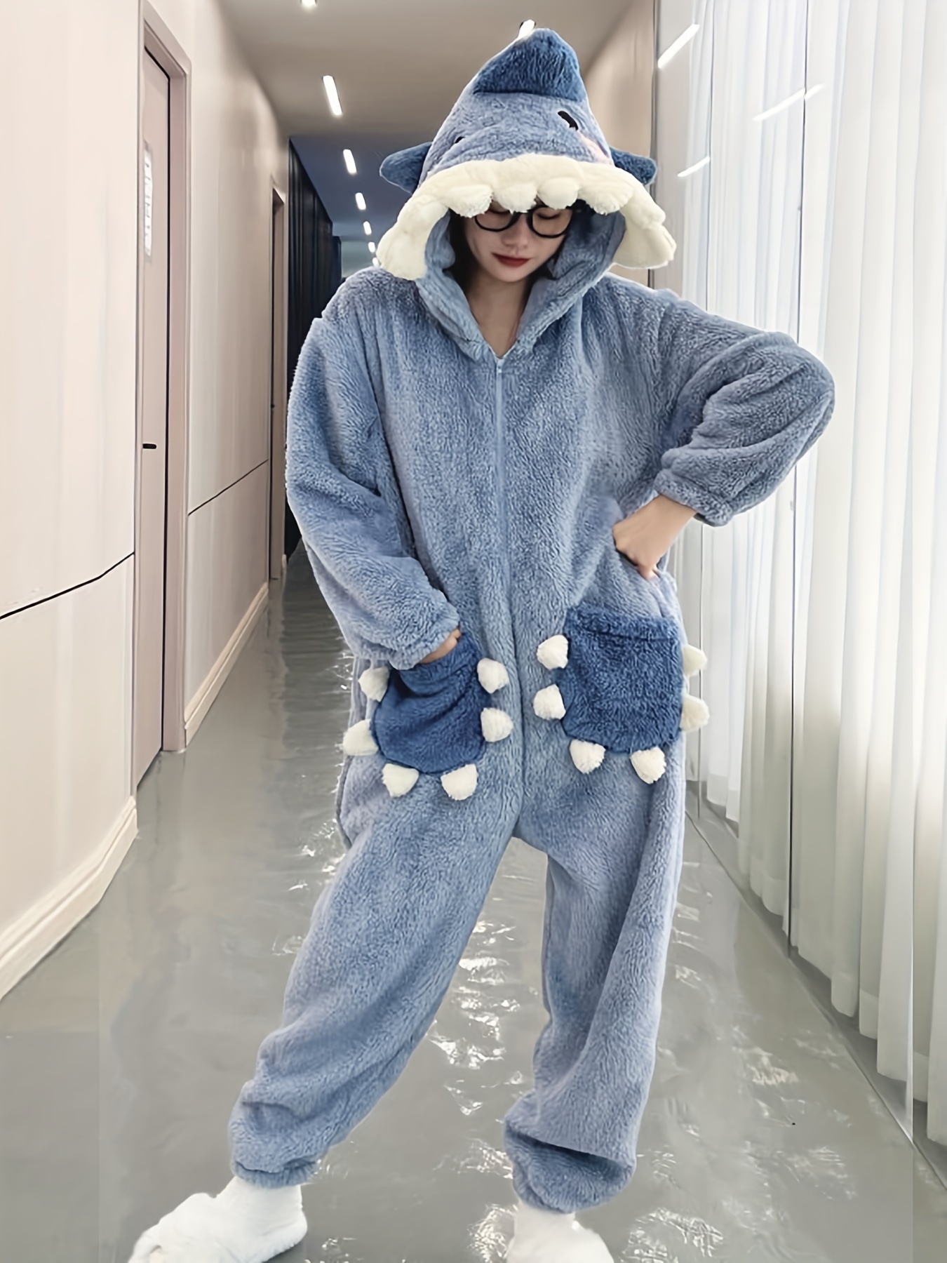 Pajamas Sets Shark Pajamas Womens Shark Pyjamas Cartoon Shark