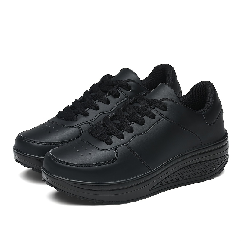 TEMU Women's Vintage Casual Sneakers, Low-top Lace-up Shoes, Lightweight And Comfortable Walking Shoes, Suitable For Campus, Commuting, , And
