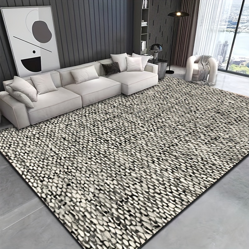 TEMU Shipping Room Rugs, Large Size Carpets, Abstract Textured Bedroom Rugs, Thick Soft Washable, Plush Carpets, Bedside Rugs, Decorative Carpets,