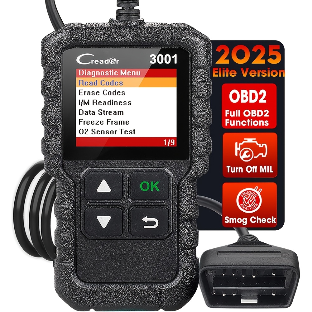 TEMU Launch 3001 Scanner, Engine Fault Code Reader Mode Diagnostic Scan Tool For All Obdii Cars , Free