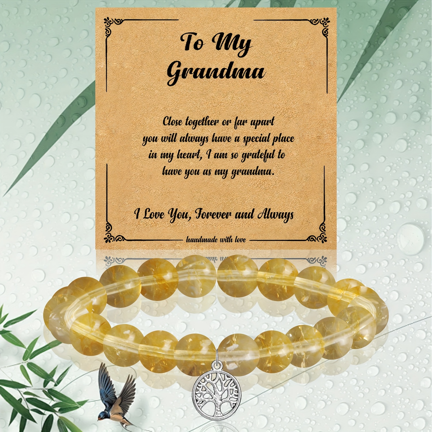 Comfortable Elegant Stretchy Bracelet, Gift for Grandma