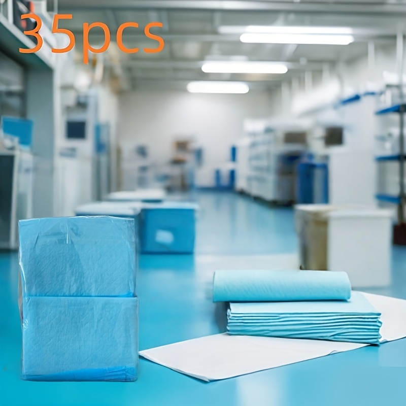 E-shop 15/35 Stück Super Saugfähige Auslaufsichere Einweg-Haustier Trainingspads, Strapazierfähige Stoff Welpenpads, 12.99X17.72 Zoll, für Hunde,