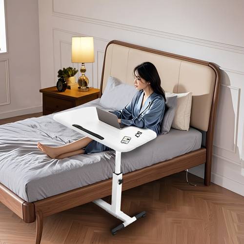 household simple folding lifting table 60 40cm for movable bedside table small side lazy table in bedroom sofa side small table