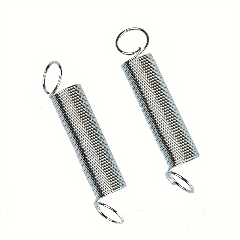 200pcs metal steel spring set compression and extension springs kit portable hardware tools plastic storage box tool accessories details 3