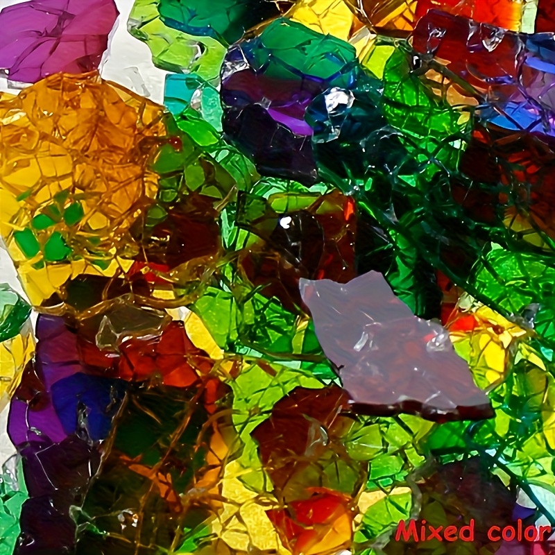 1 LB Mixed Shapes Glass Mosaic Tiles For Crafts Jamaica