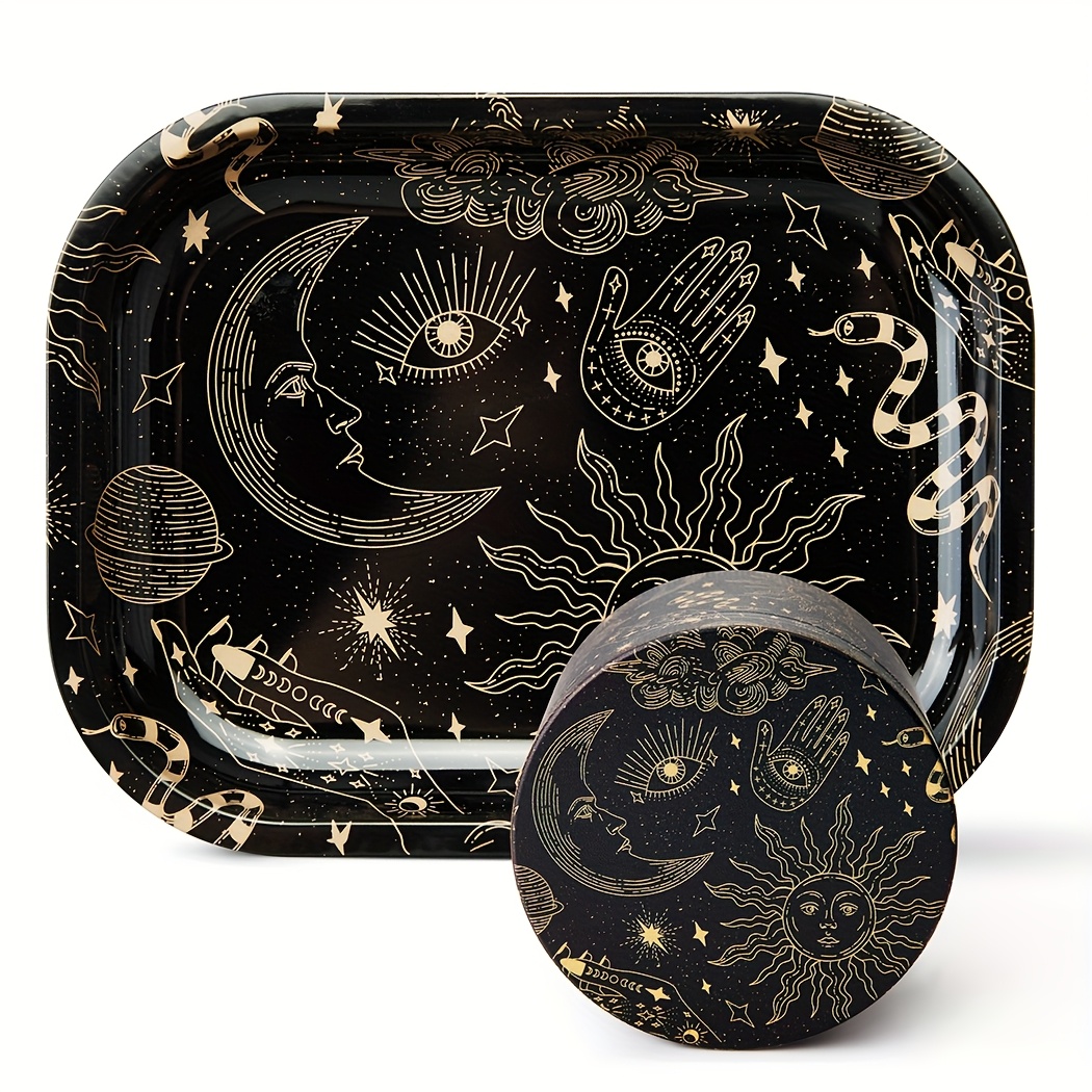 cigarette rolling tray Amazon.com: RAW Matte Black Murder'd | Size - Small ROLLING TRAY SMOKING EARTH GALAXY