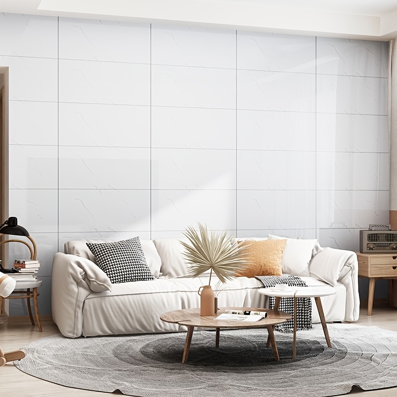 10pcs 20pcs 60cm 30cm 23 62in 11 81in porcelain tile stickers wall decoration ugly wall panel waterproof and moisture proof bathroom kitchen wallpaper details 0