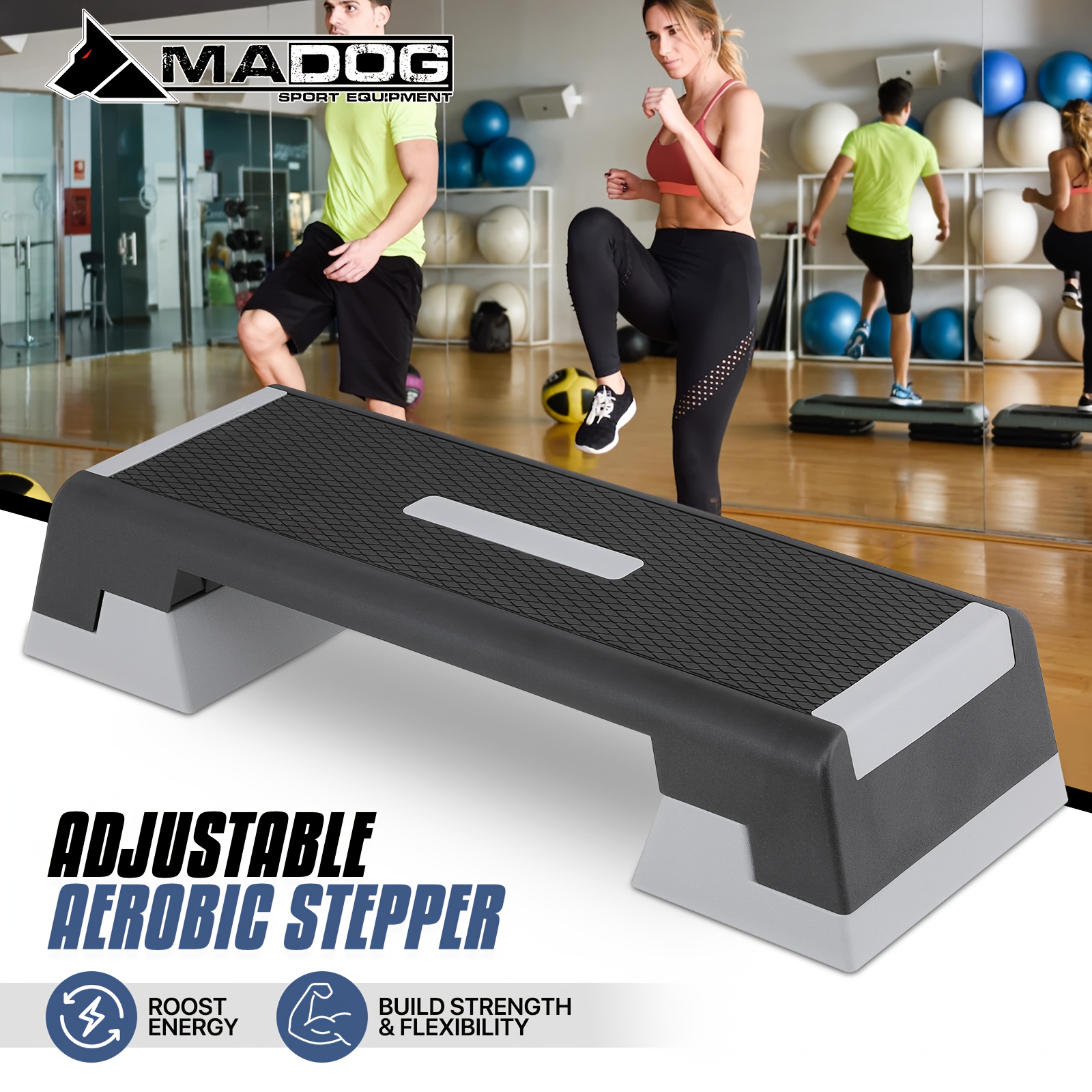 Gym Equipment Diy Exercise Stepper Wooden Aerobic Homemade