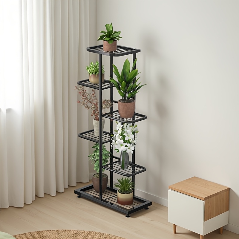 1 Pack, Plant Stand for Flowers Iron 4/6Layers Plant Holder Storage Shelf  Pot Rack Organizer Home Garden Decoration, Room Decoration, Bedroom Decor,  Home Decoration, Indoor Outdoor Home Decor Garden ...