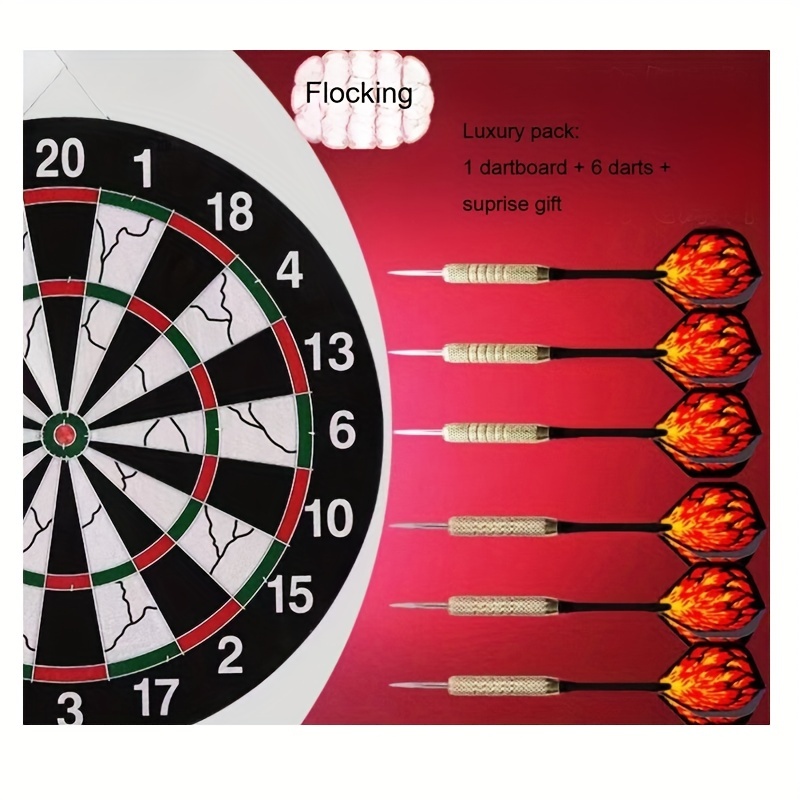 

17- Dartboard And 6 Dart