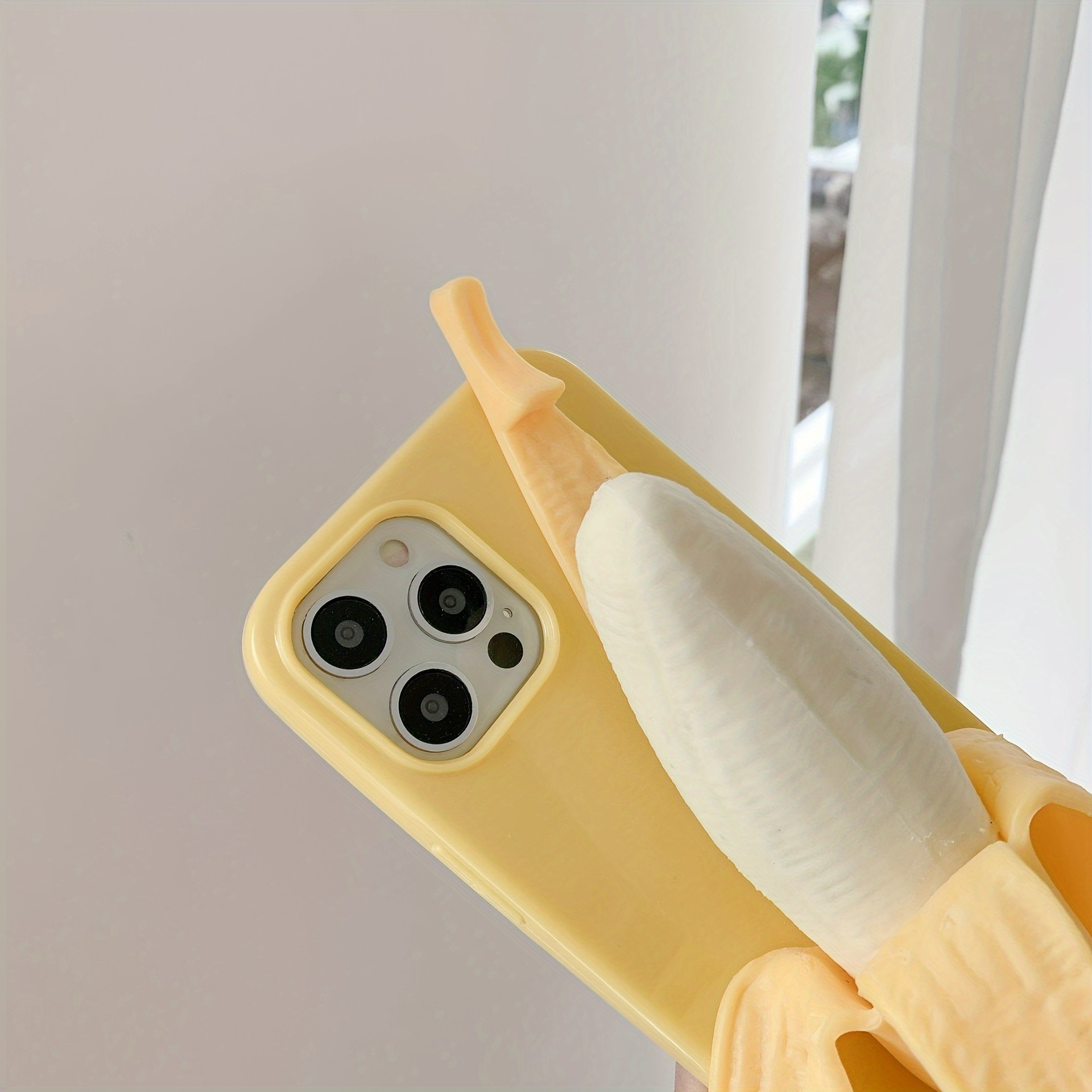 Banana shaped Protective Phone Case Suitable Iphone Temu