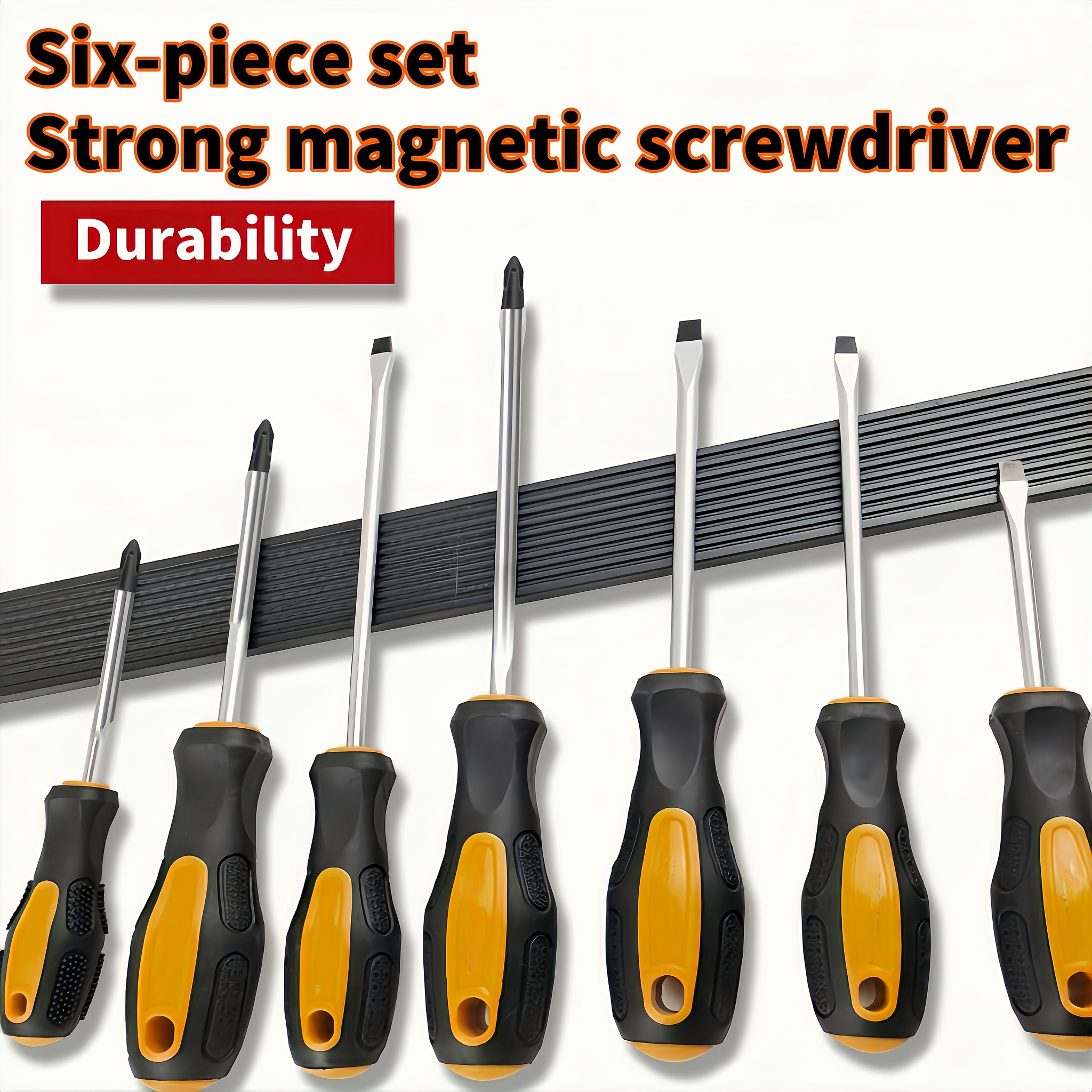 anthropometric magnetic screwdriver set with anti slip handle tamper proof anti static strong   single   and phosphated steel head style phillips and flathead screwdrivers ideal for professional industrial maintenance durable home use suitable for household auto repair and industrial work Product details 3