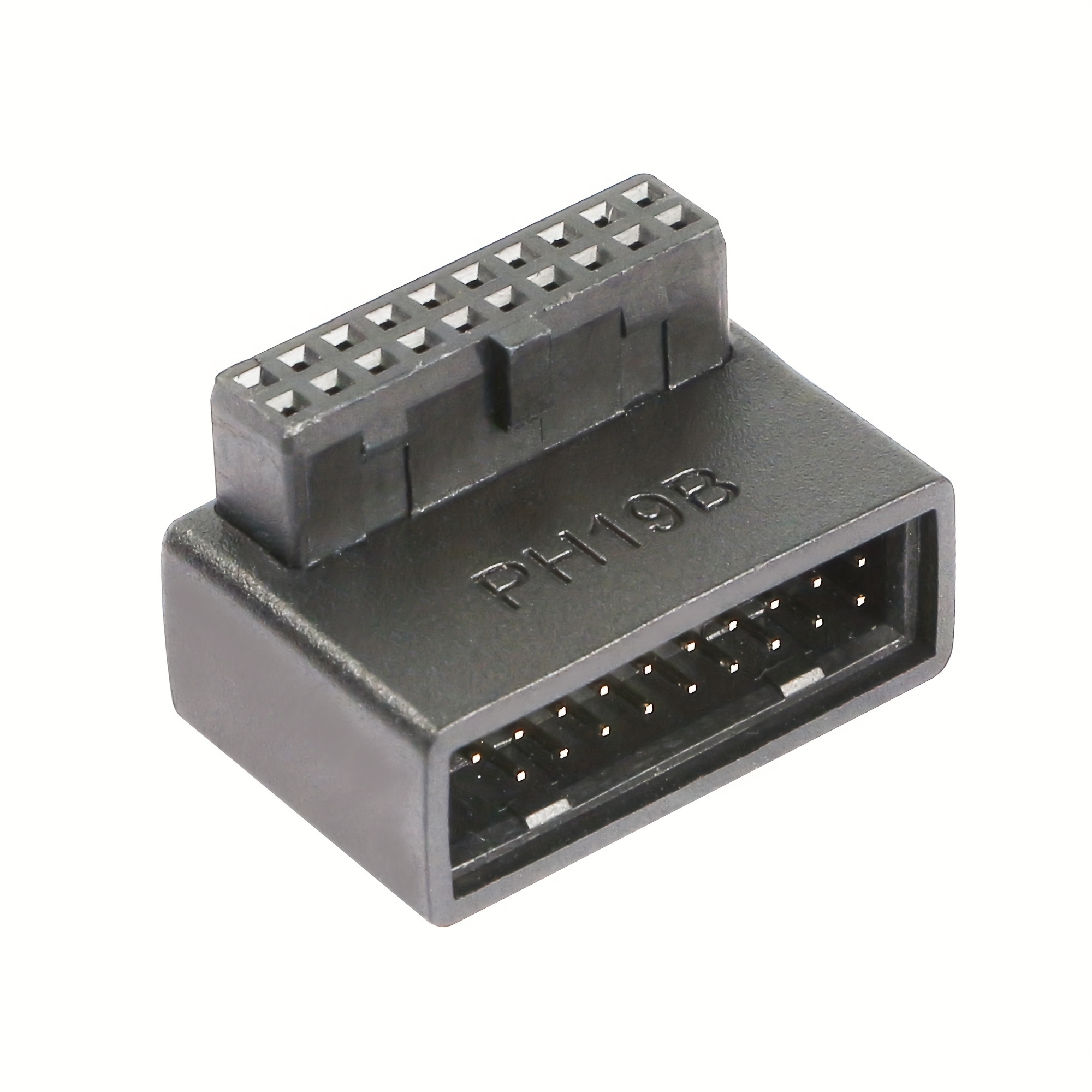 Kurze Superspeed USB 3.0 Stecker auf Buchse Verlängerungskabel, 90 Grad  Adapter Anschluss, links und Rig