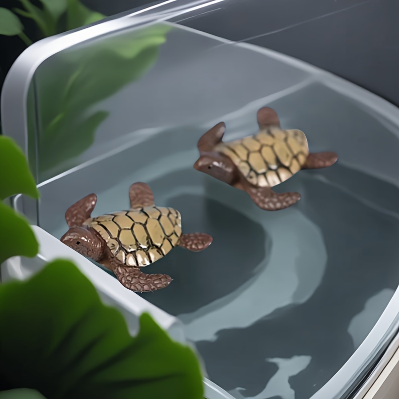 VLUNT Lot De 200 Mini Tortues Lumineuses Avec Boîte De Rangement