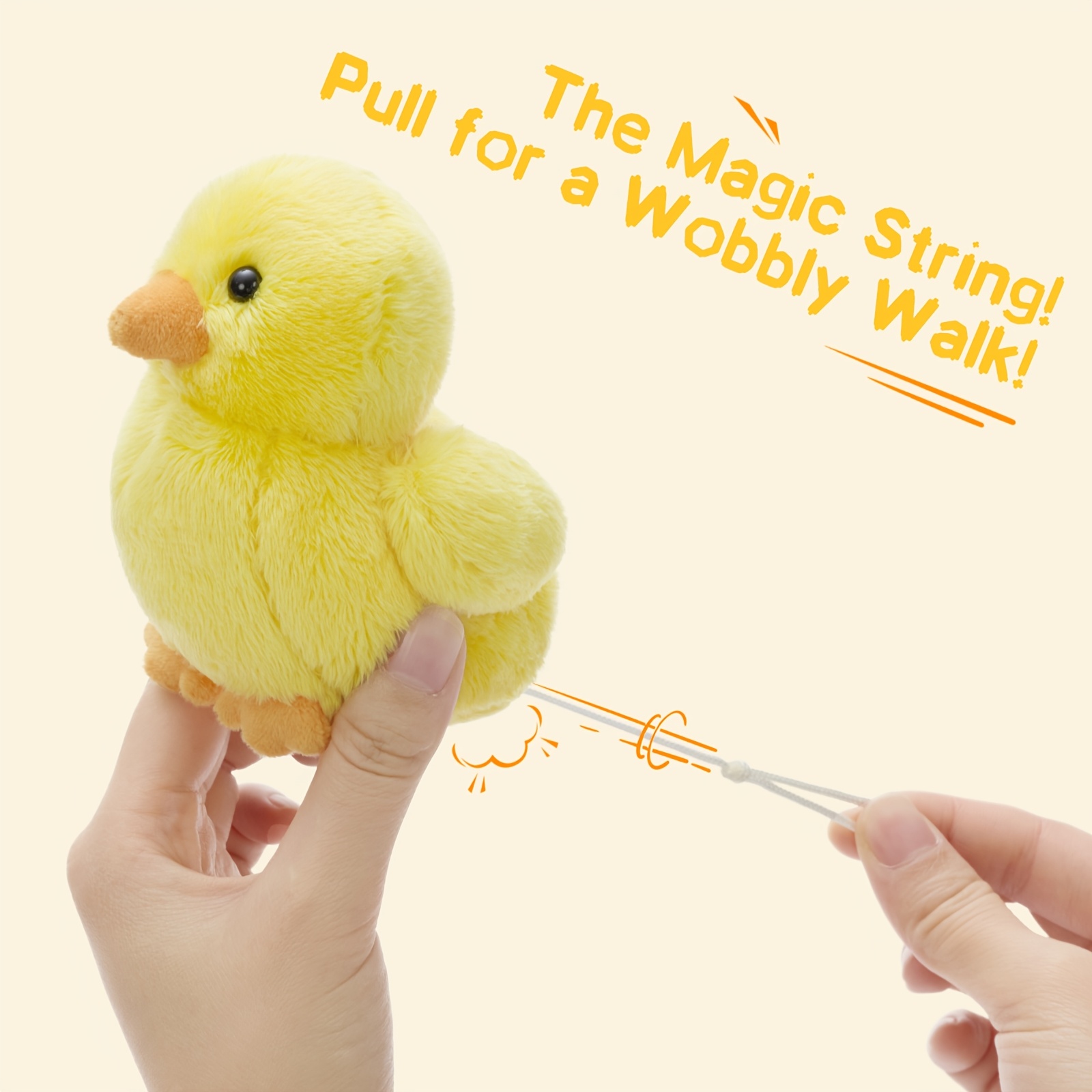 MorisMos Movable Large Chicken Stuffed Animal with Baby