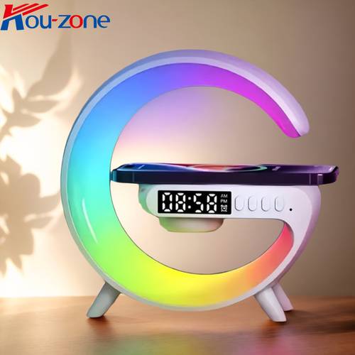 atmosphere light wireless charging speaker birthday party boys and girls giving gifts wireless audio speaker