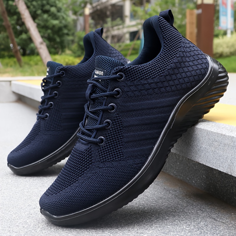 yl mens wide size low top sneakers lightweight - Temu display picture 1