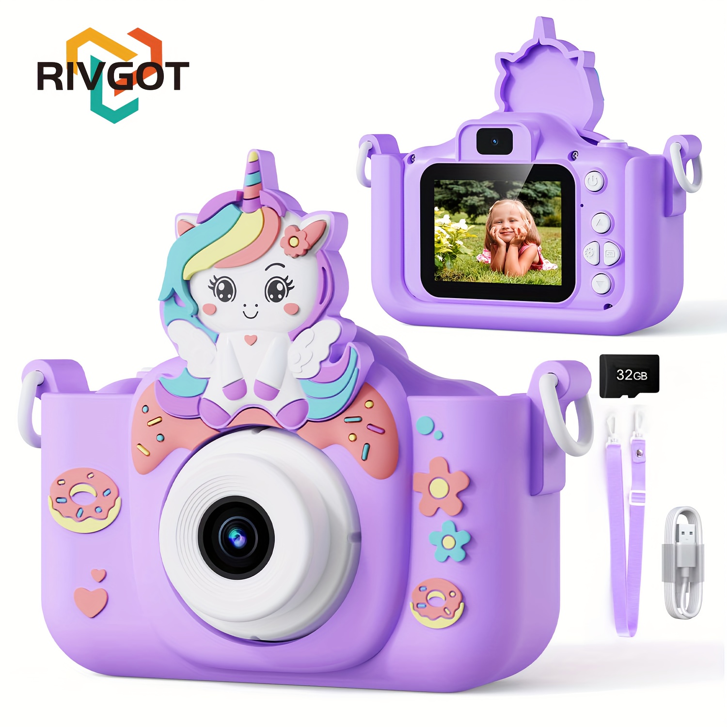 kids selfie high definition camera front rear cameras Temu Bahrain