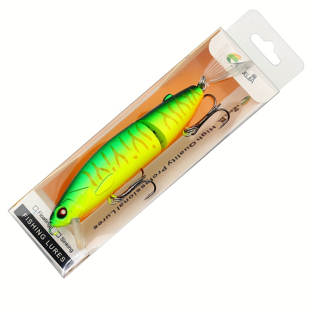 Image of 1pc 12.4cm/4.88in 15g/0.52oz Trolling Hard Baits Minnow Fishing Lures Artificial Plastic Wobbler Fishing Tackle Pesca Crankbait