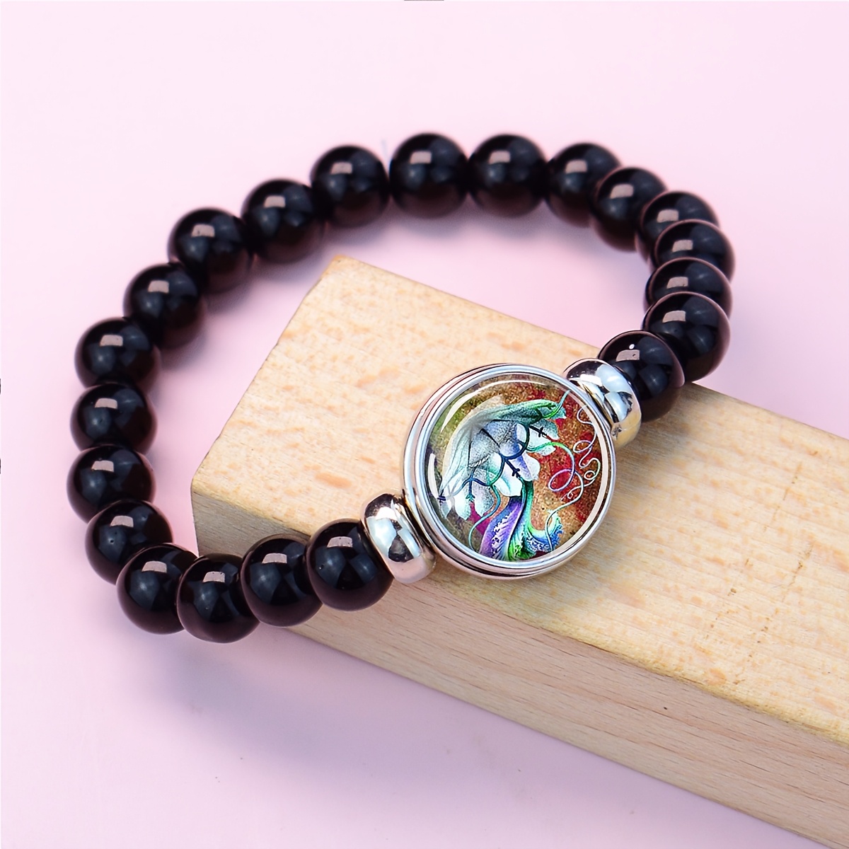 Angelic Figure Bracelet for Spiritual Moments, Unique Design