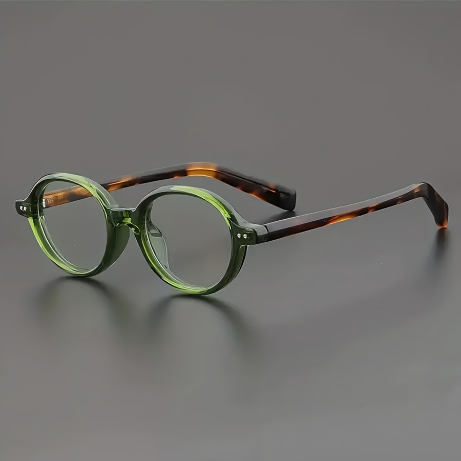 

Clog Round Frame Non-prescription Glasses, Pc Lens, Tr Frame, Unisex Fashion Eyewear, No Accessories, Decorative, , Men's & Women's Eyeglasses