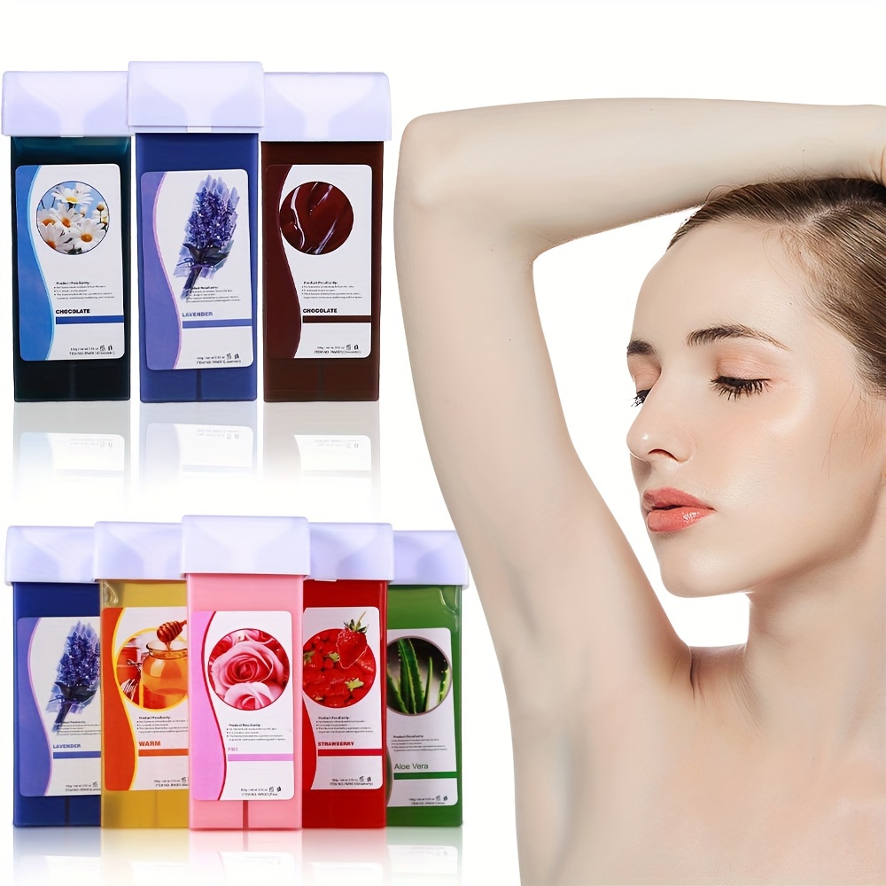 1pc Depilatory Wax Portable Hair Removal Wax Natural Beeswax Ingredients Gentle And Non irritating Plant Extracts