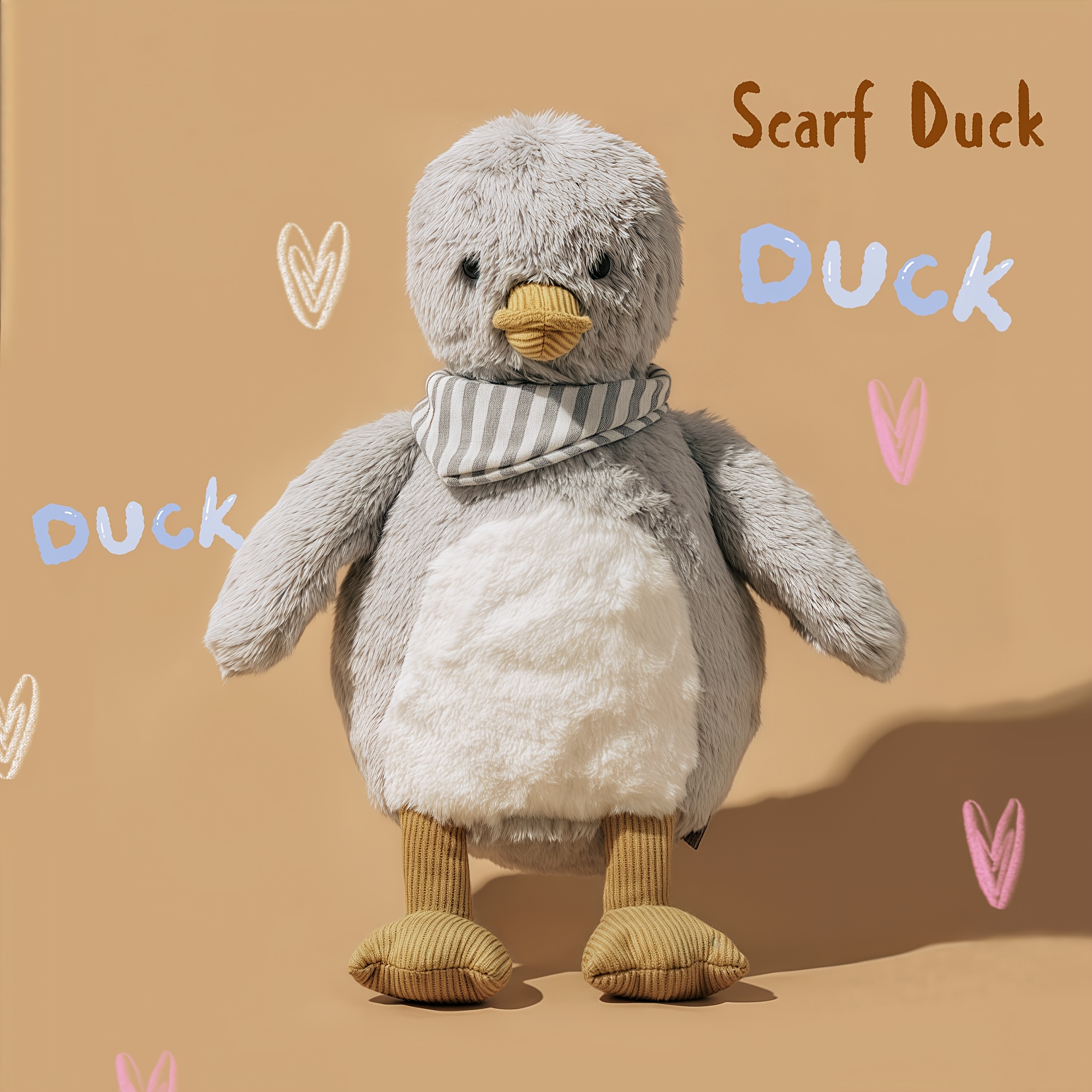 plush toy cute plushie scarf Temu United Kingdom