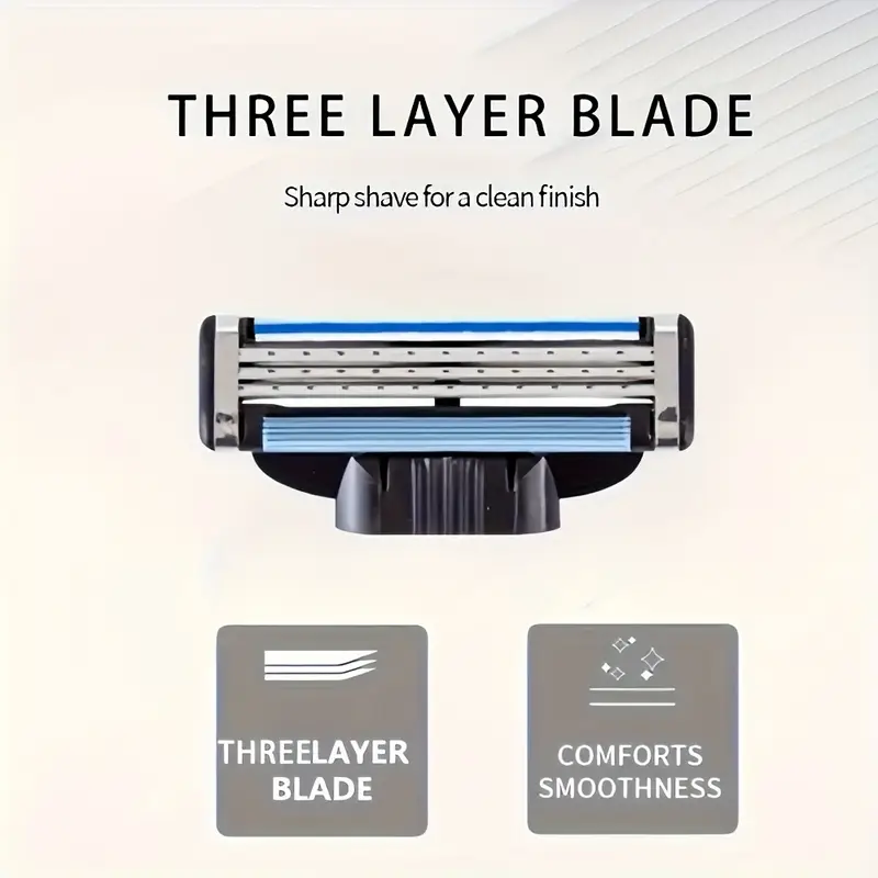 mens 48 blade 3 layer manual like shaver with handle beige wet dry use portable easy clean wet dry shaving system for smooth shave at home or travel ideal for sensitive beige wet dry shaving long comfortable hygienic design durable precise technology suitable for all beige types shaver for men mens razors for shaving shaving blades for men razors for men shaving shaving razors for men razors for men Product details 1