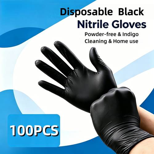 100pcs high quality disposable suitable for household dishwashing cleaning coloring pets daily household cleaning multi purpose non gloves