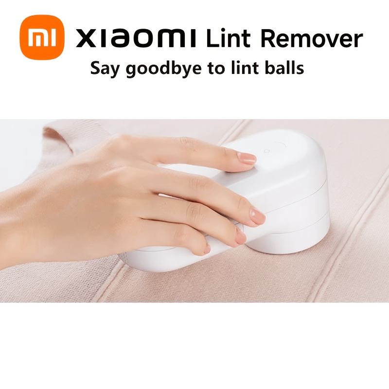 E-shop von Xiaomi Elektrischer Fusselentferner, Tragbarer Stoffrasierer für Kleidung Pullover Couchdecken, USB Wiederaufladbarer Pulloverrasierer mit