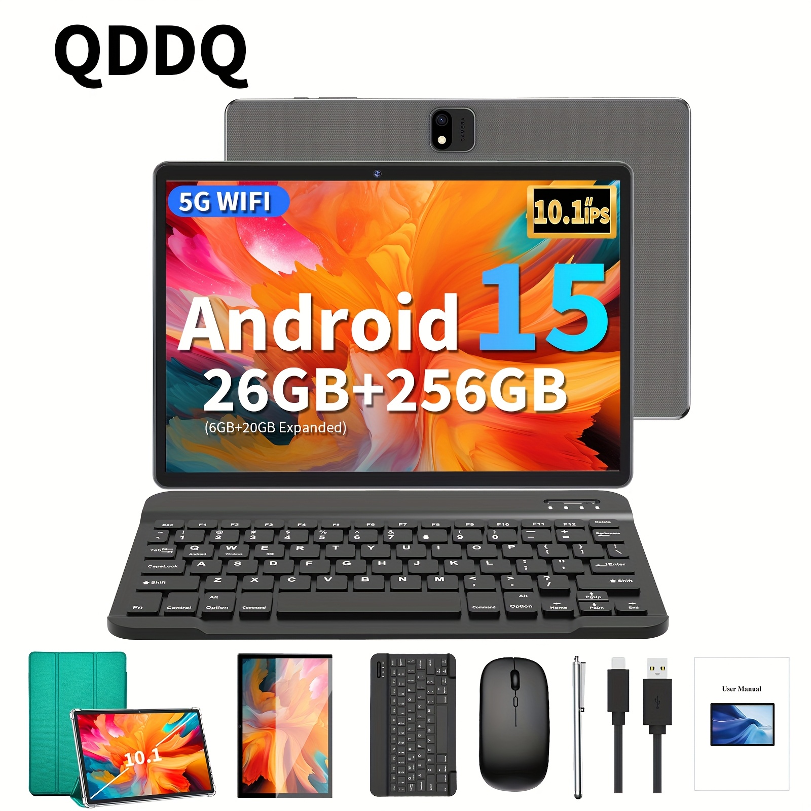 QDDQ 2025 Android 15 Tablet