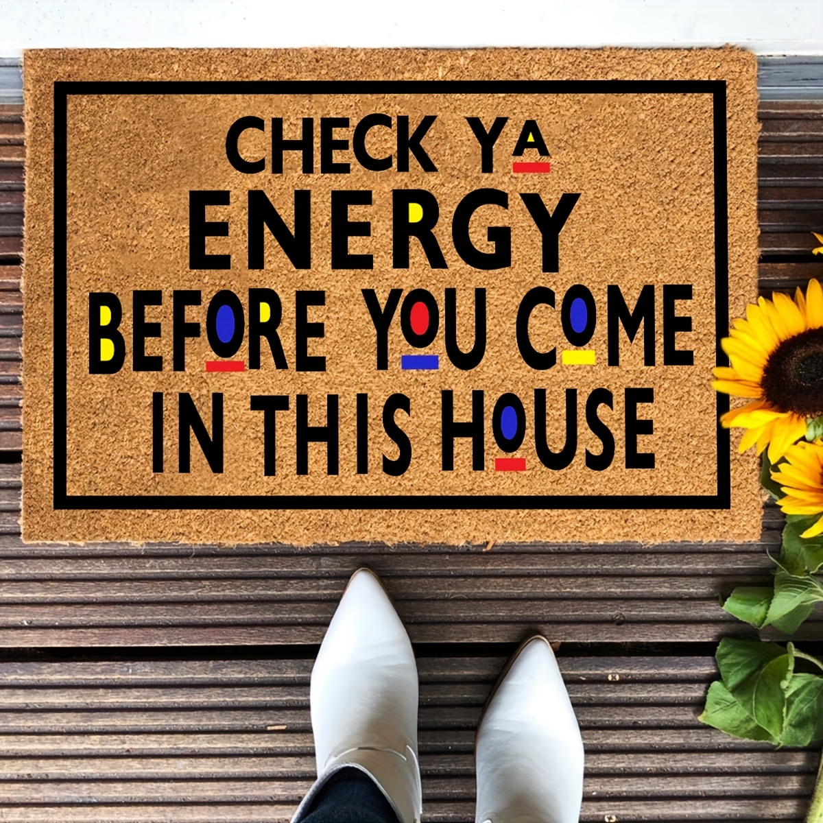 

Funny Coir Doormat Come In This House Front Door Mat Entryway Outdoor Mat With Heavy Duty Front Porch Welcome Mats Entry Natural Coir Brown Mat 23.7 X 15.7 Inch