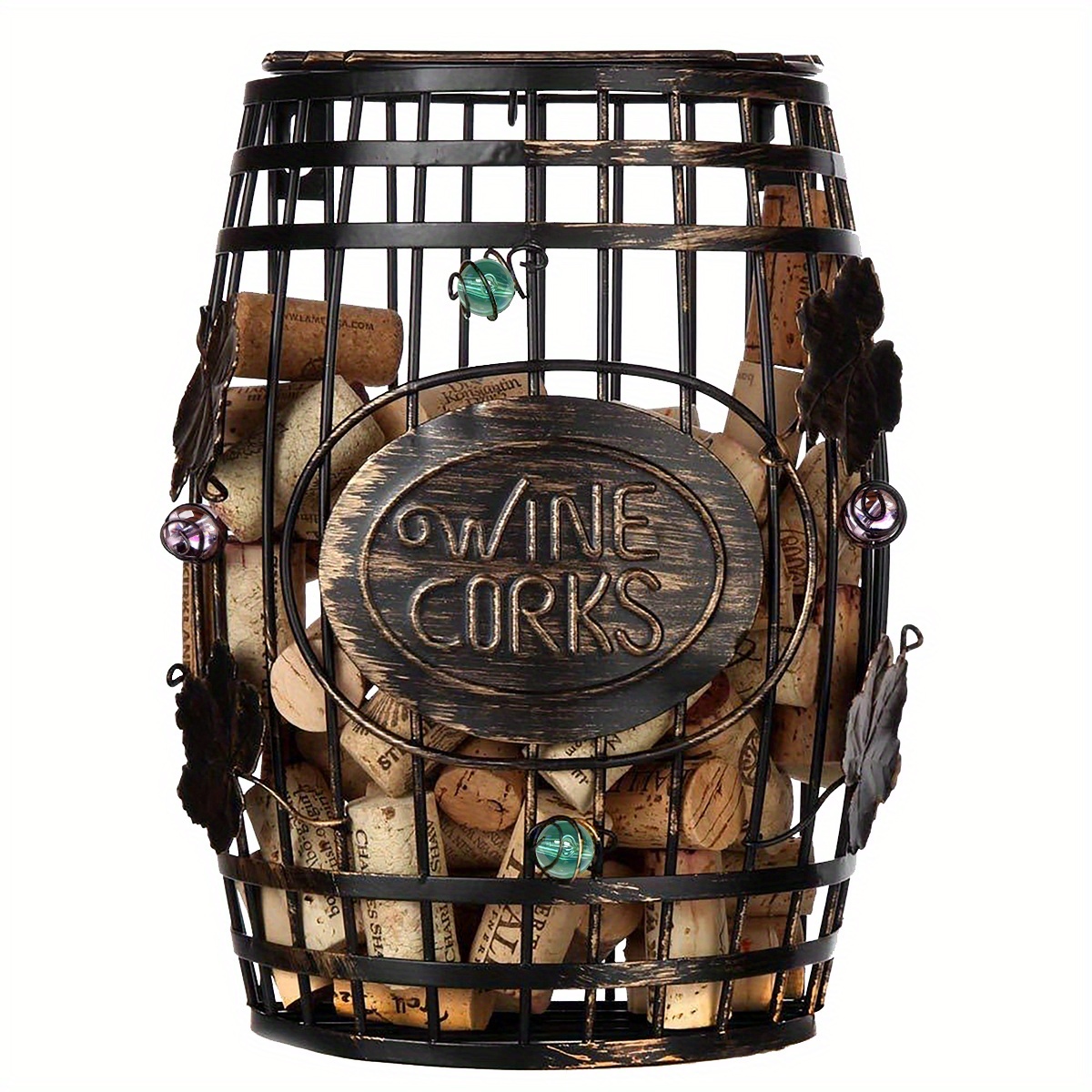 Sea Shipping Wall-mounted Wine Cork Holder, Storage For Storing Wine Stoppers