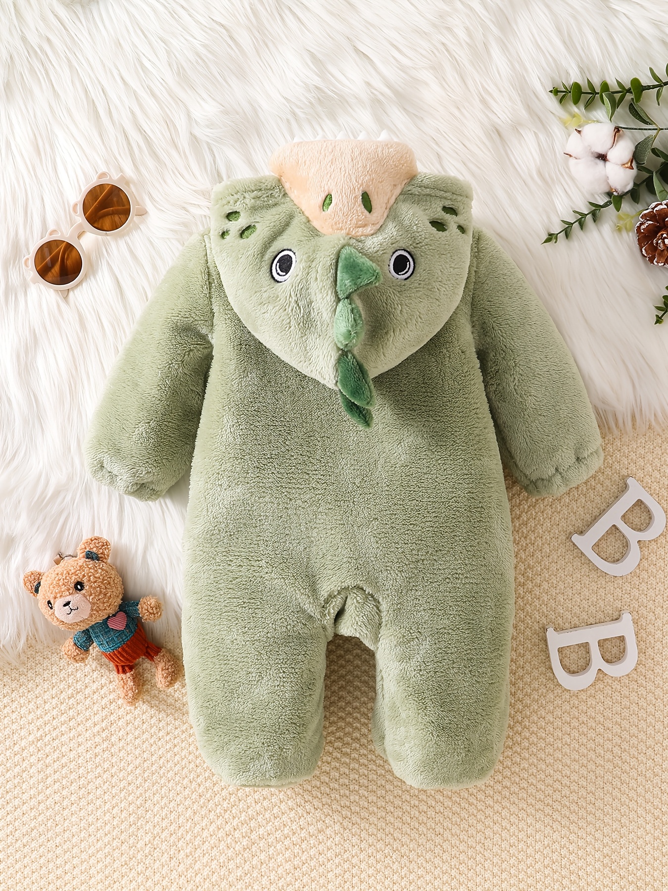 green dinosaur hoodie dress Baby & Youth Bundle Dino Dress/Hoodie PDF – Retro Sparkle Designs main image 0